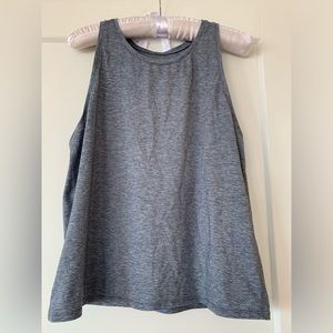 Outdoor Voices All Day Tank Steel Grey Heather Sleeveless Workout Sport top Sz M